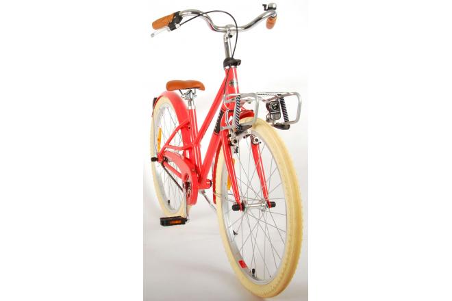 Volare Melody Kinderfiets - Meisjes - 24 inch - Koraal Rood - Prime Collection