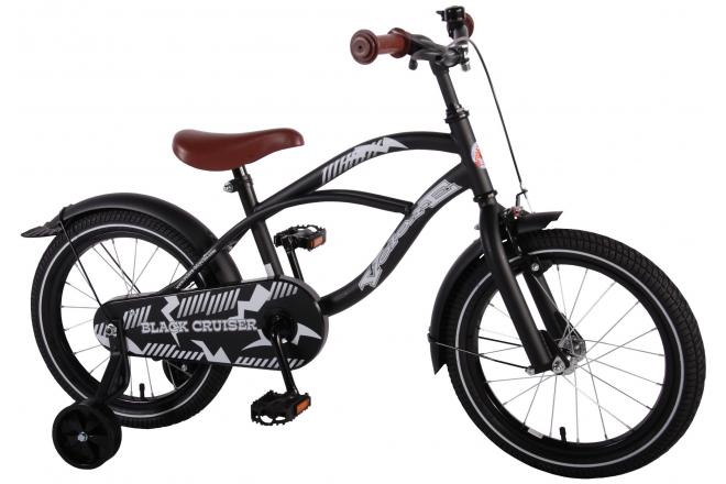 Volare Black Cruiser Kinderfiets - Jongens - 16 inch - Zwart