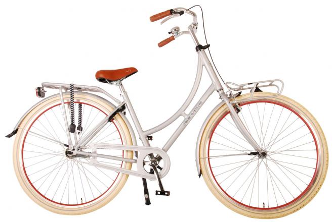 Volare Oma Classic Meisjesfiets- 51 centimeter - Mat Zilver Volare Oma Classic Meisjesfiets- 51 centimeter - Mat Zilver