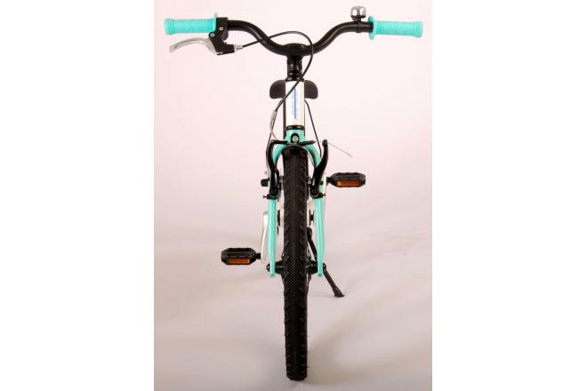 Volare Glamour Kinderfiets - Meisjes - 18 inch - Parelmoer Mint Groen - Prime Collection