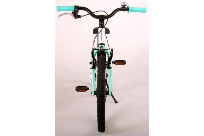 Volare Glamour Kinderfiets - Meisjes - 18 inch - Parelmoer Mint Groen - Prime Collection