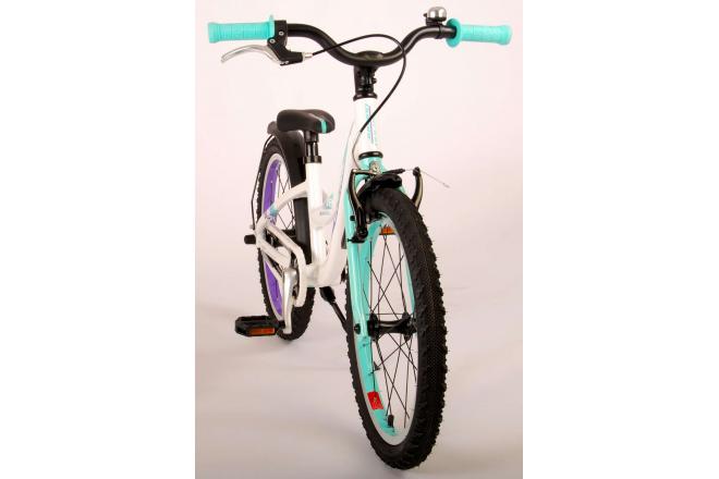 Volare Glamour Kinderfiets - Meisjes - 18 inch - Parelmoer Mint Groen - Prime Collection