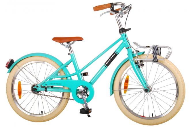 Volare Melody Kinderfiets - Meisjes - 20 inch - Turquoise - Prime Collection