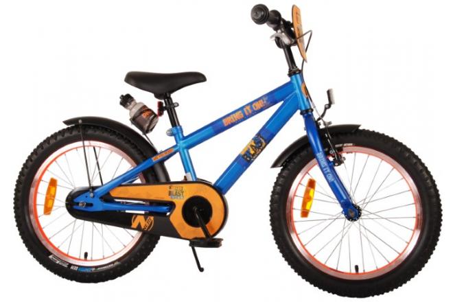 NERF Kinderfiets - Jongens - 18 inch - Satin Blue