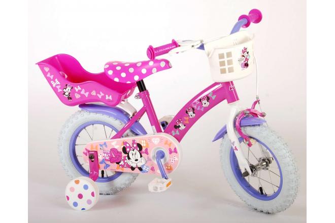 Disney Minnie Cutest Ever! Kinderfiets - Meisjes - 12 inch - Roze
