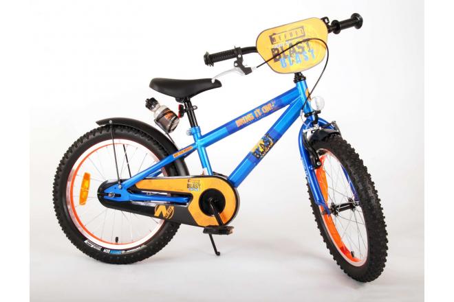 NERF Kinderfiets - Jongens - 18 inch - Satin Blue