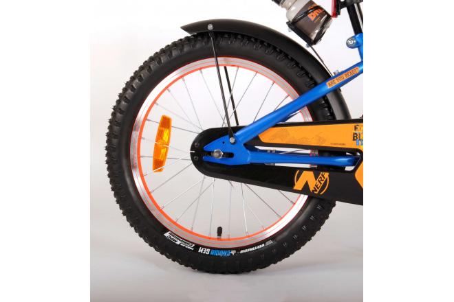 NERF Kinderfiets - Jongens - 18 inch - Satin Blue