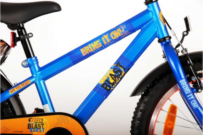 NERF Kinderfiets - Jongens - 18 inch - Satin Blue