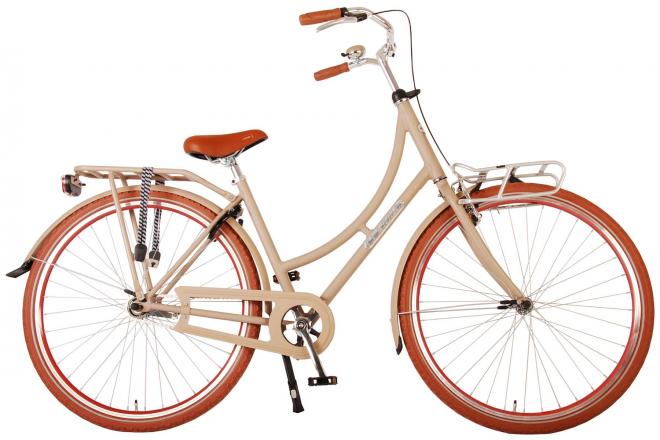 Volare Oma Classic Meisjesfiets - Tiener - 45 cm - lage zadelstand - Mat Zand Volare Oma Classic Meisjesfiets - Tiener - 45 cm - lage zadelstand - Mat Zand