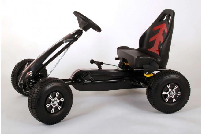 Volare Go Kart Racing Car - Jongens - Groot - Luchtbanden - zwart