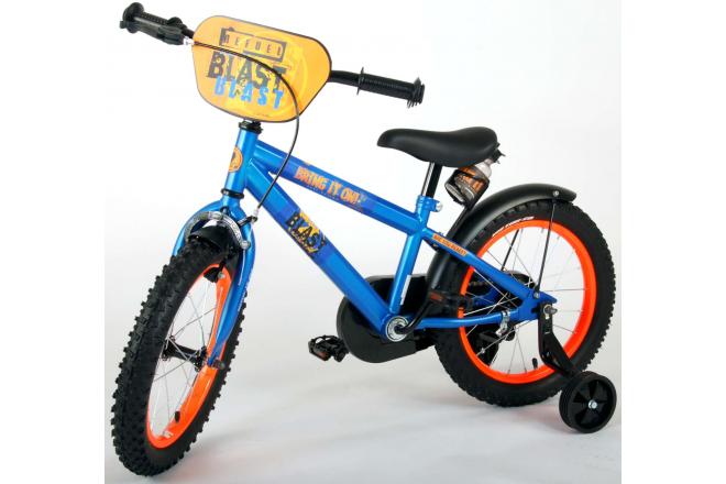 NERF Kinderfiets - Jongens - 16 inch - Satin Blue