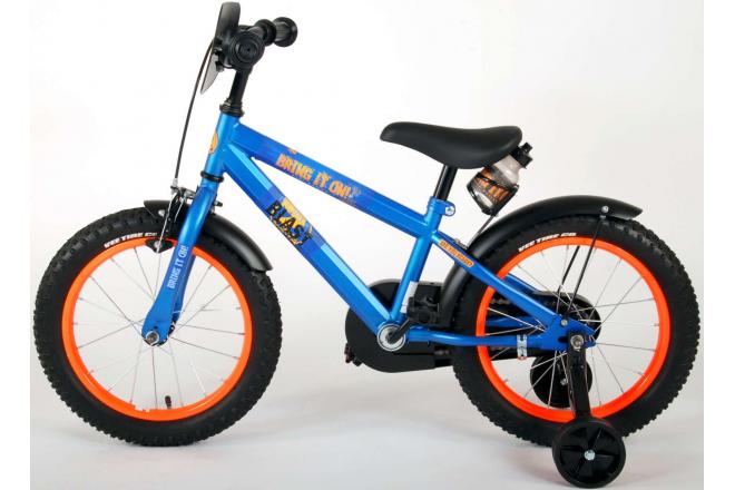 NERF Kinderfiets - Jongens - 16 inch - Satin Blue