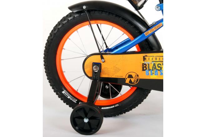 NERF Kinderfiets - Jongens - 16 inch - Satin Blue