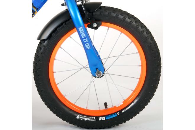 NERF Kinderfiets - Jongens - 16 inch - Satin Blue