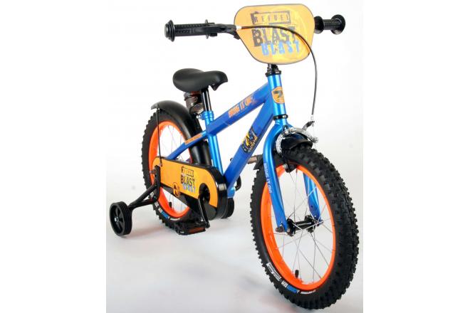 NERF Kinderfiets - Jongens - 16 inch - Satin Blue