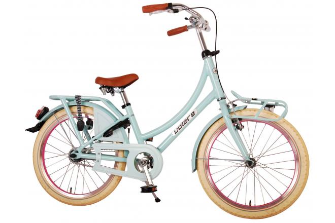 Volare Classic Oma Kinderfiets - Meisjes - 20 inch - Pastel Blauw