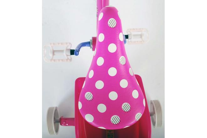 Disney Minnie Cutest Ever! - Kinderfiets - Meisjes - 12 inch - Roze - Twee Handremmen