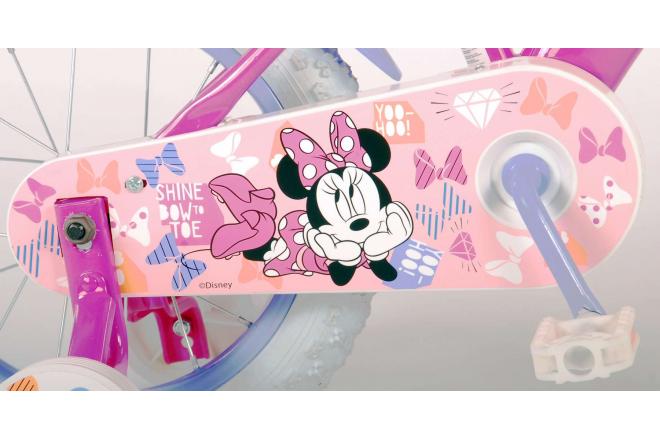 Disney Minnie Cutest Ever! - Kinderfiets - Meisjes - 14 inch - Roze