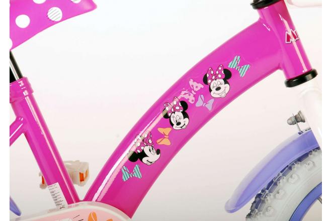 Disney Minnie Cutest Ever! - Kinderfiets - Meisjes - 14 inch - Roze