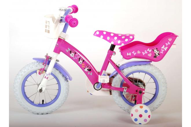 Disney Minnie Cutest Ever! Kinderfiets - Meisjes - 12 inch - Roze