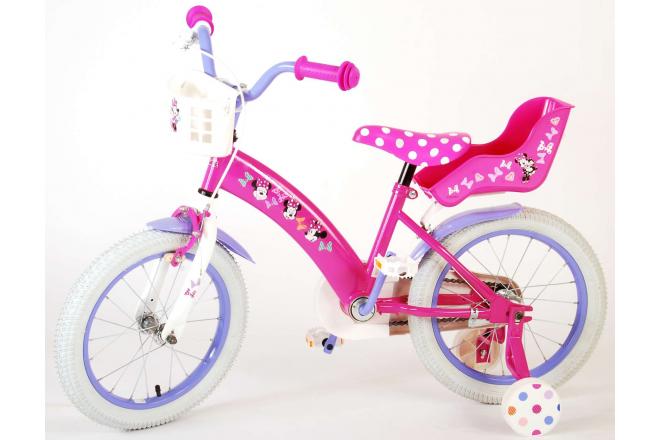 Disney Minnie Cutest Ever! Kinderfiets - Meisjes - 16 inch - Roze