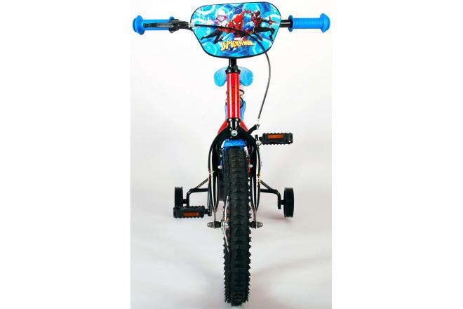 Spider-Man Kinderfiets - Jongens - 16 inch - Blauw Rood