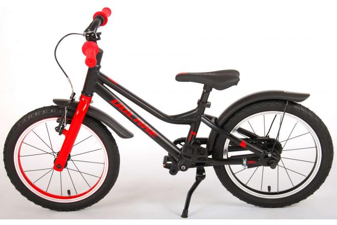 Volare Blaster Kinderfiets - Jongens - 16 inch  - Zwart Rood - Prime Collection