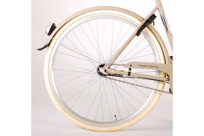 Volare Lifestyle Damesfiets - Vrouwen - 48 centimeter - Zand - Shimano Nexus 3 versnellingen