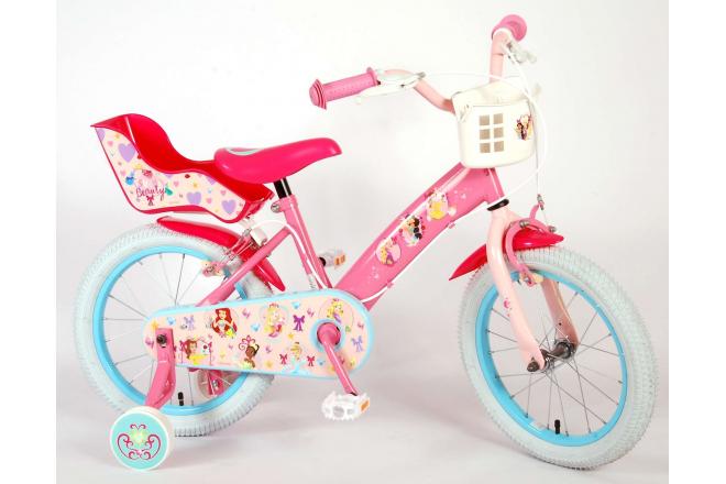 Disney Princess Kinderfiets - Meisjes - 16 inch - Roze - Twee Handremmen