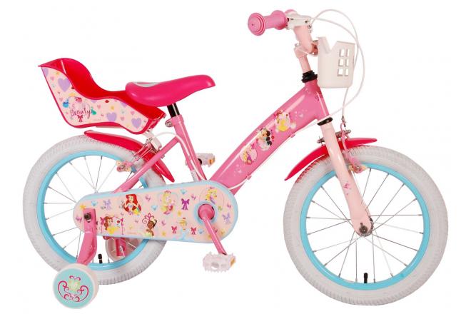 Disney Princess Kinderfiets - Meisjes - 16 inch - Roze - Twee Handremmen