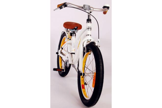 Volare Miracle Cruiser Kinderfiets - Meisjes - 18 inch - Wit - Prime Collection