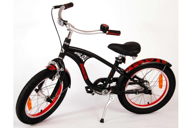 Volare Miracle Cruiser Kinderfiets - Jongens - 16 inch - Mat Zwart - Prime Collection