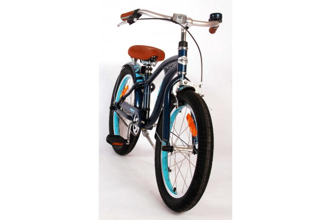 Volare Miracle Cruiser Kinderfiets - Jongens - 18 inch - Mat Blauw - Prime Collection