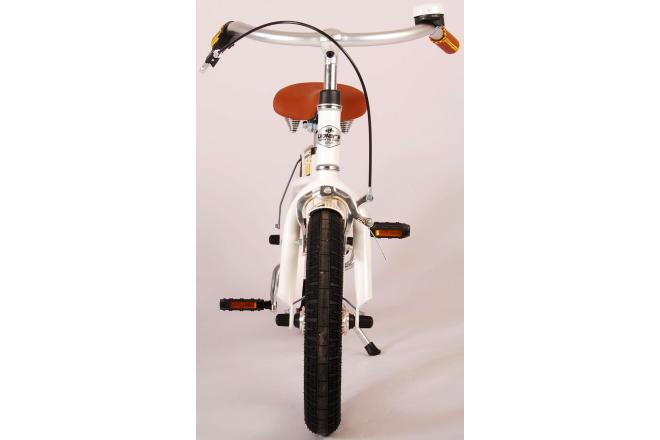 Volare Miracle Kinderfiets - Meisjes - 14 inch - Wit - Prime Collection