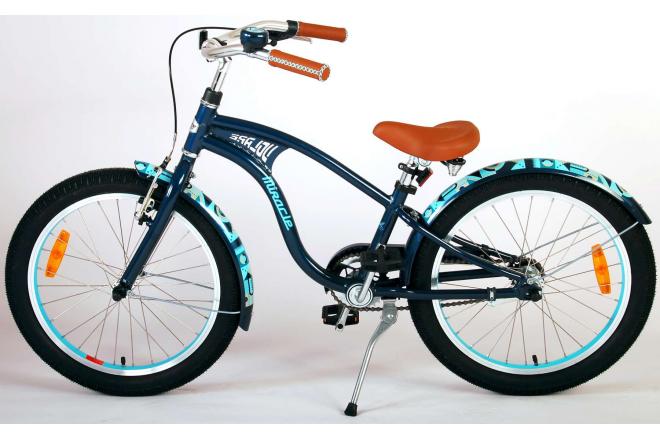 Volare Miracle Cruiser Kinderfiets - Jongens - 20 inch - Mat Blauw - Prime Collection