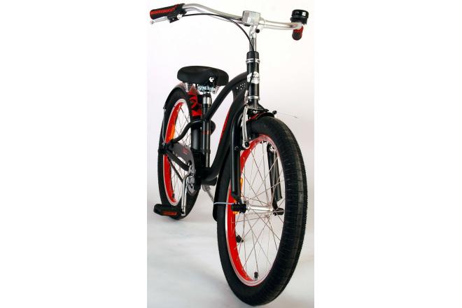 Volare Miracle Cruiser Kinderfiets - Jongens - 20 inch - Mat Zwart - Prime Collection