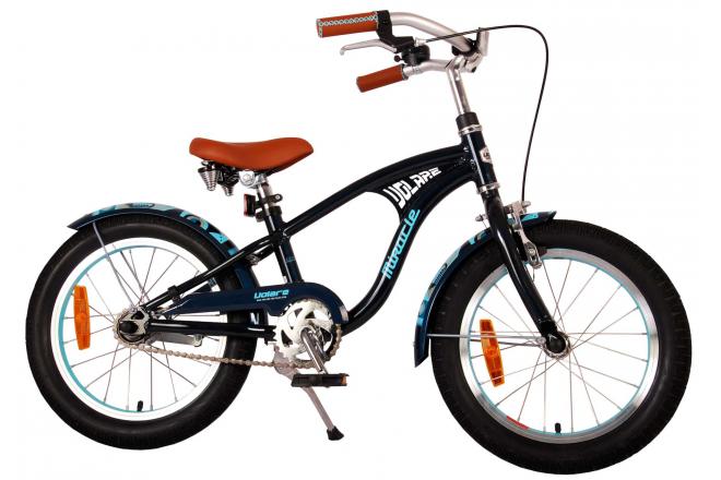 Volare Miracle Cruiser Kinderfiets - Jongens - 16 inch - Mat Blauw - Prime Collection