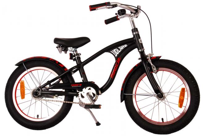 Volare Miracle Cruiser Kinderfiets - Jongens - 16 inch - Mat Zwart - Prime Collection