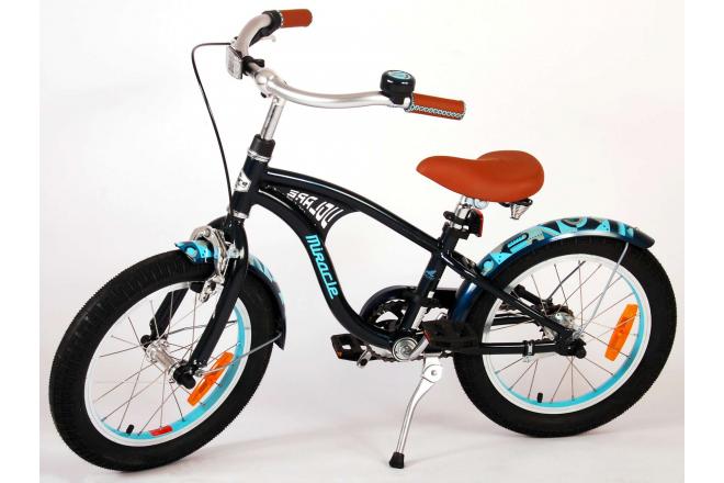 Volare Miracle Cruiser Kinderfiets - Jongens - 16 inch - Mat Blauw - Prime Collection