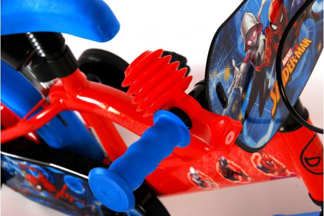 Spider-Man Kinderfiets - Jongens - 12 inch - Rood Blauw