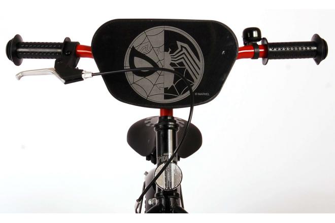 Spider-Man Kinderfiets - Jongens - 18 inch - Mat Zwart