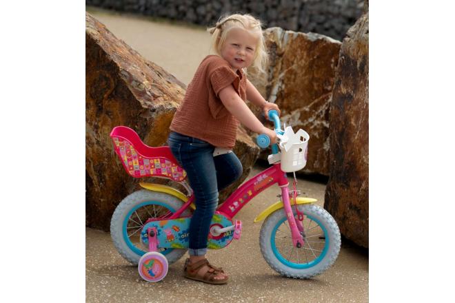 Peppa Pig Kinderfiets - Meisjes - 12 inch - Roze