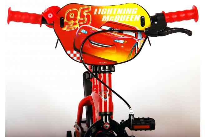 Disney Cars Kinderfiets - Jongens - 12 inch - Rood - Doortrapsysteem