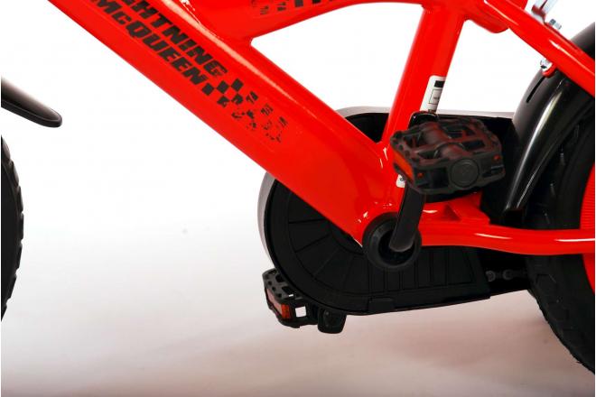 Disney Cars Kinderfiets - Jongens - 12 inch - Rood - Doortrapsysteem
