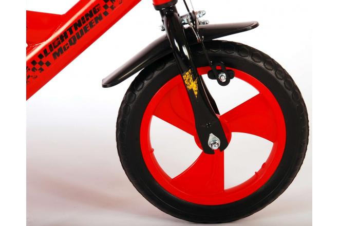 Disney Cars Kinderfiets - Jongens - 12 inch - Rood - Doortrapsysteem
