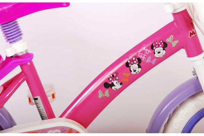 Disney Minnie Cutest Ever! Kinderfiets - Meiden - 12 inch - Roze - Doortrapsysteem