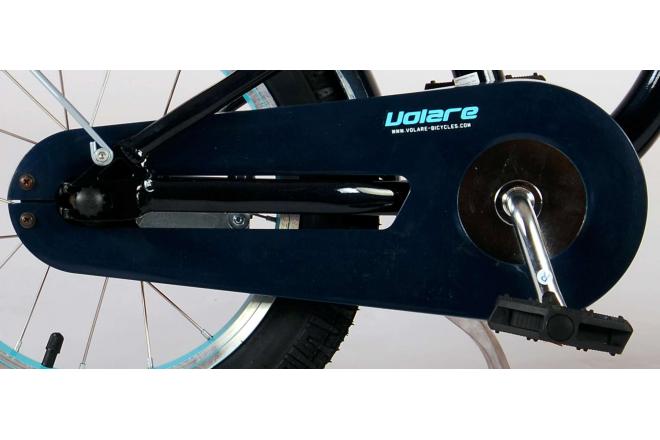 Volare Miracle Cruiser Kinderfiets - Jongens - 14 inch - Mat Blauw - Prime Collection