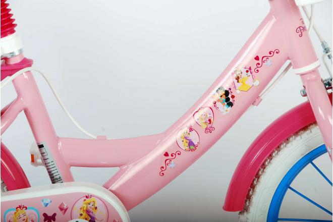 Disney Princess Kinderfiets - Meisjes - 14 inch - Roze - Twee Handremmen