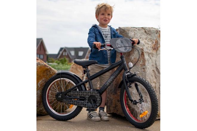 Spider-Man - Kinderfiets - Jongens - 20 inch - Mat Zwart