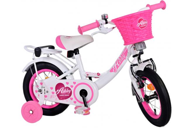 Volare Ashley Kinderfiets - Meisjes - 12 inch - Wit